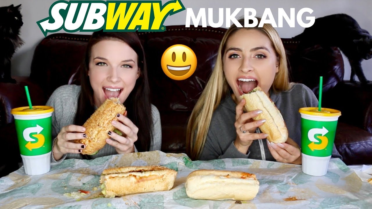 SUBWAY MUKBANG!! | Mukbang Monday