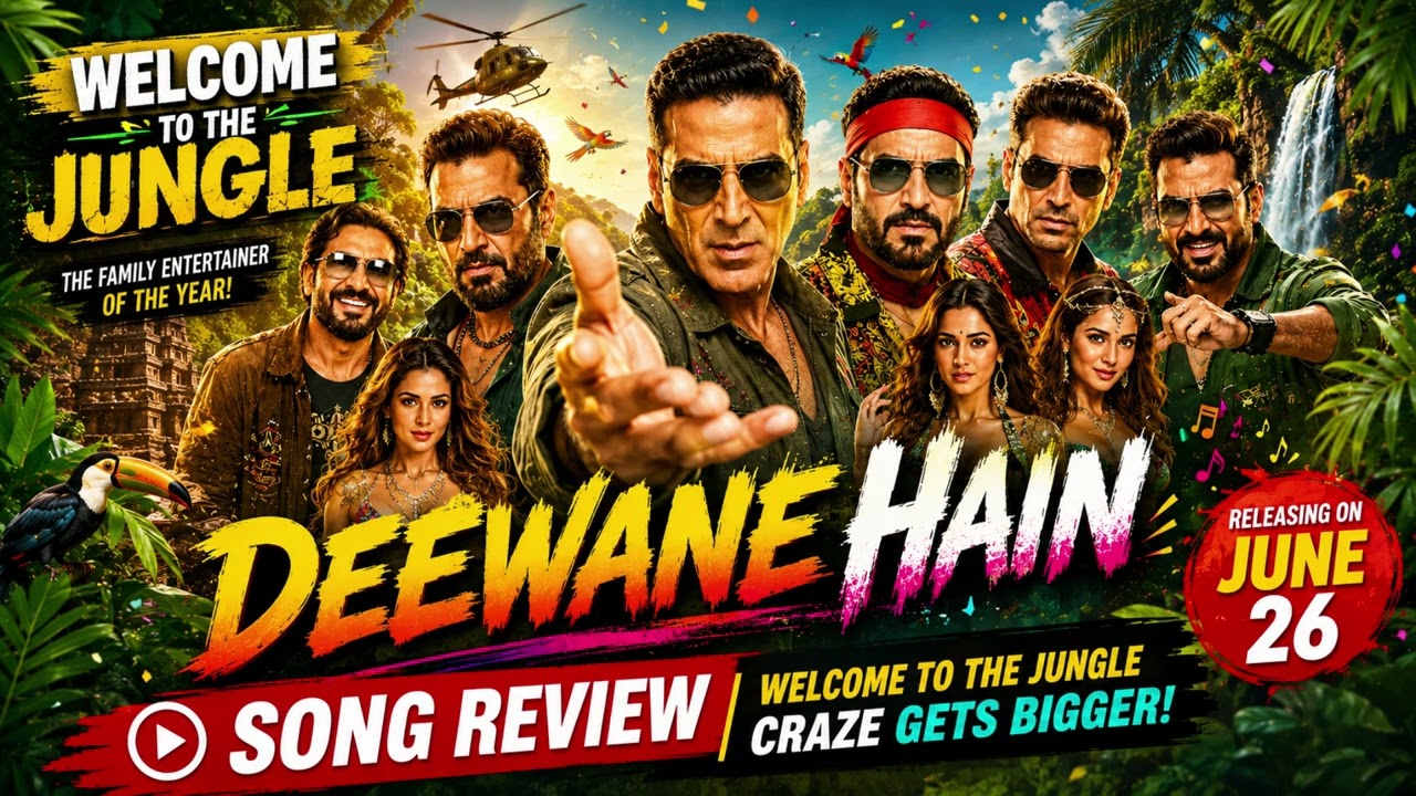 DEEWANE HAI Song Review 🔥 Welcome To The Jungle Craze Gets Bigger! Akshay Kumar| Raveena Tandan