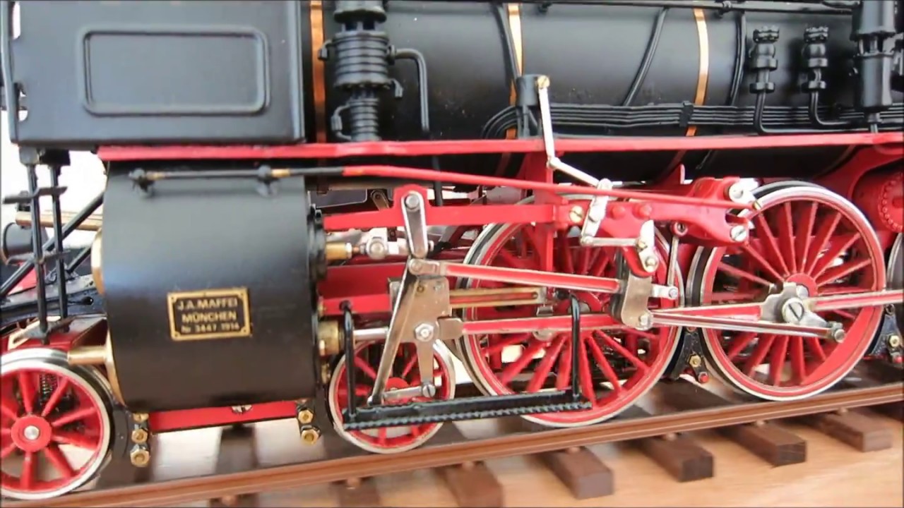 Internationales Spur-1-Modellbahn-Treffen Sinsheim 24 - 25 6 2017 Wilag S 3 6 mit Rheingoldzug