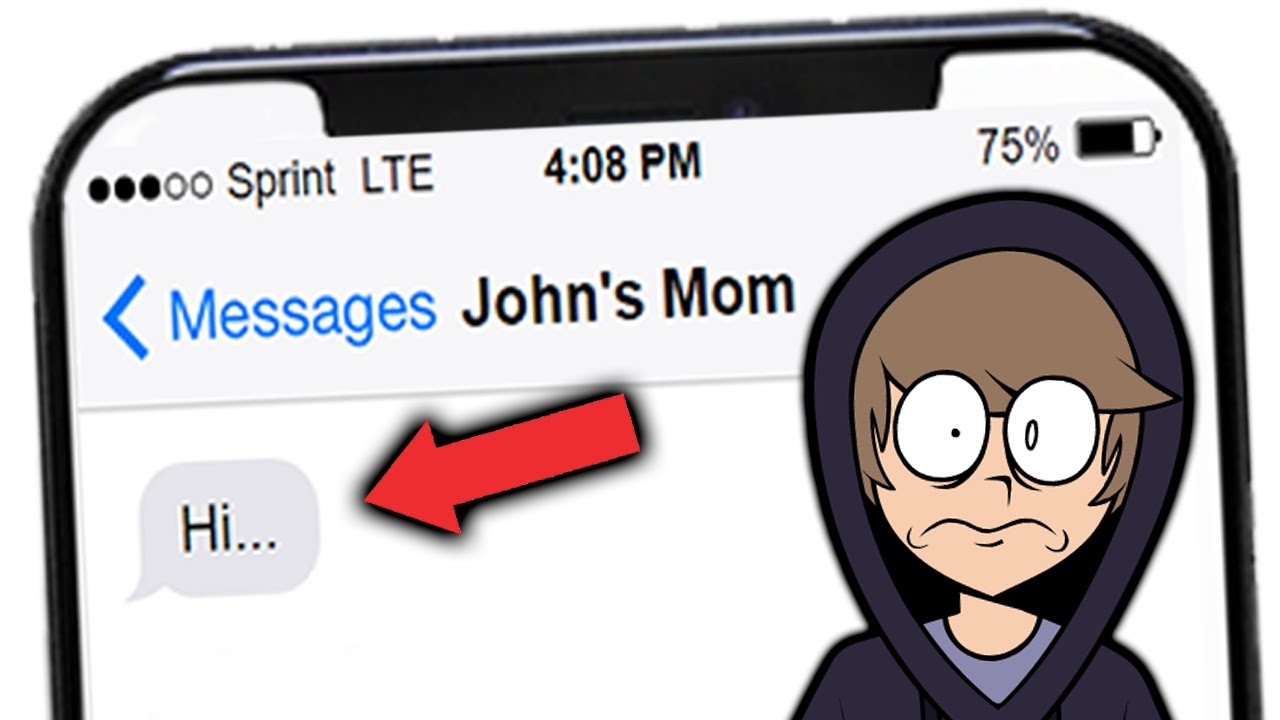 His mom drunk texted me...
