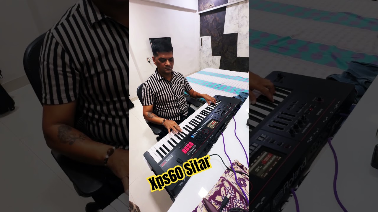 Xps60 Sitar sound #xps60 #rolandxps #roland #rolandindia #rolandkeyboard #instrument #keyboardist