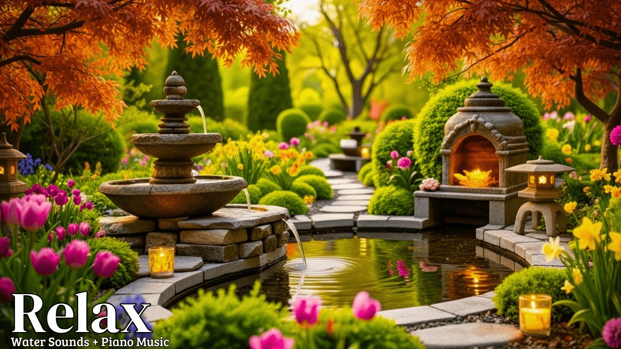 Healing Music with Gentle Water Sounds 🌿 Insomnia Relief, Calm Anxiety & Deep Relaxation