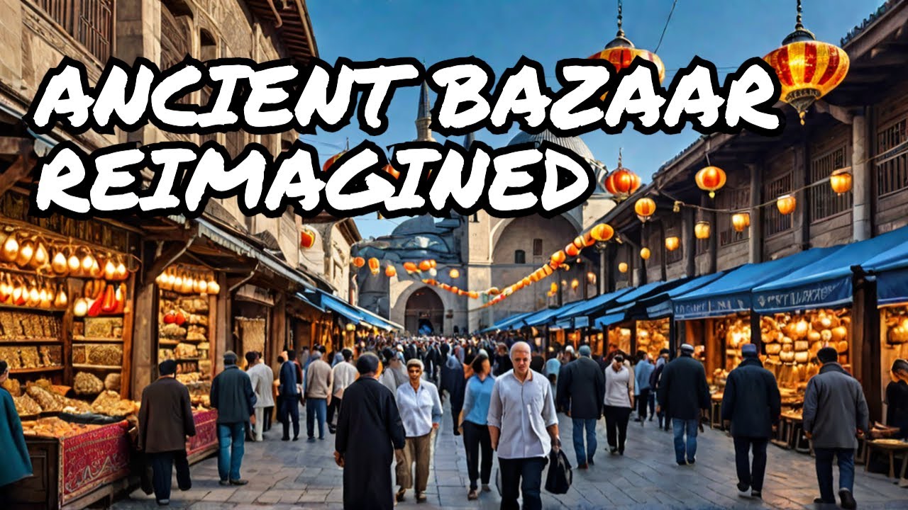 The Best Walking Tour In 4K - Konya Turkey