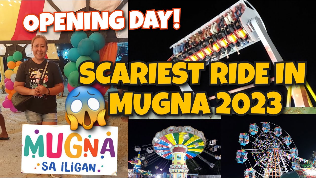 SCARIEST RIDE IN MUGNA 2023 -OPENING DAY #iligancity #travelvlog #adventure #carnival