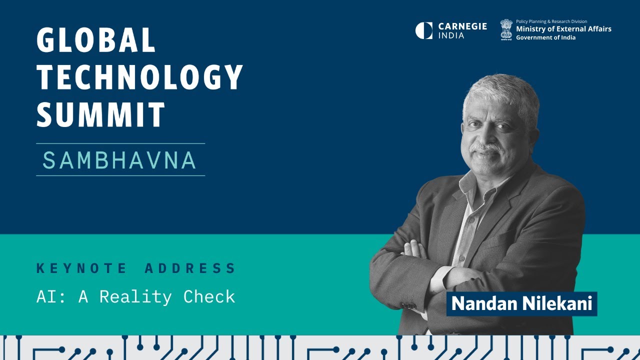 AI &ndash; A Reality Check | Nandan Nilekani on Scaling Trustworthy AI | GTS 2025 | with Presentation