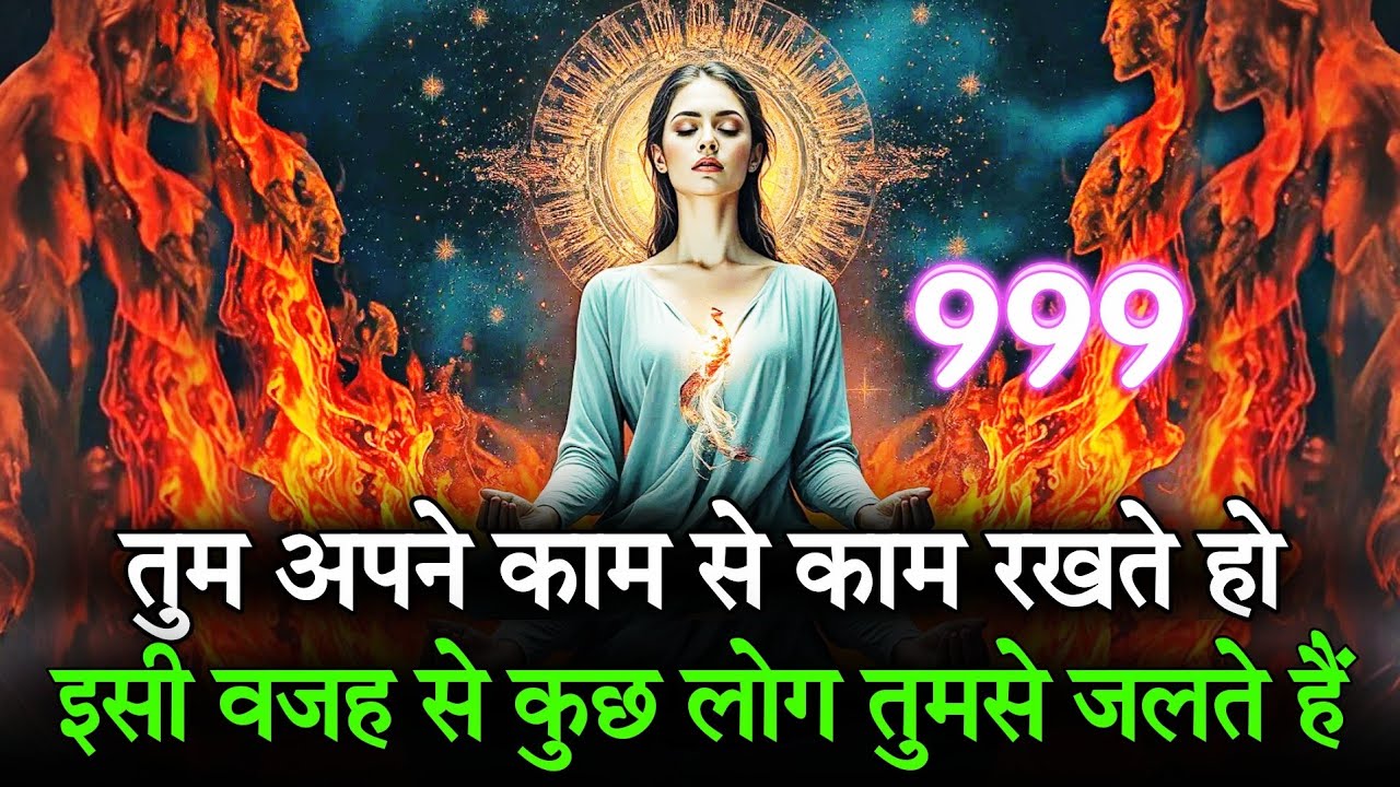 🧘‍♂️  तुम अपने काम से काम रखते हो, इसी वजह से कुछ लोग तुमसे जलते हैं 🔥🌌 | Universal Tweets AI