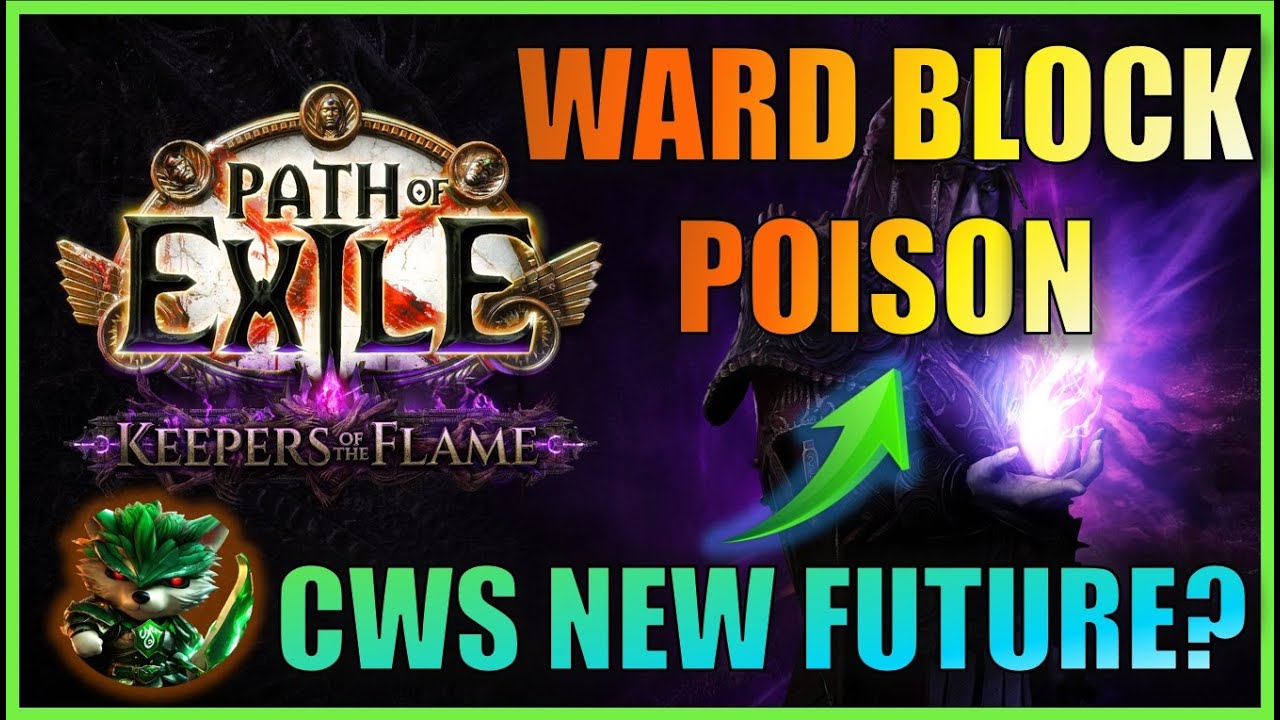 [POE3.27] CWS Gladiator Ward Block Poison concept. Bloodlines & enabling unique Festering Resentment