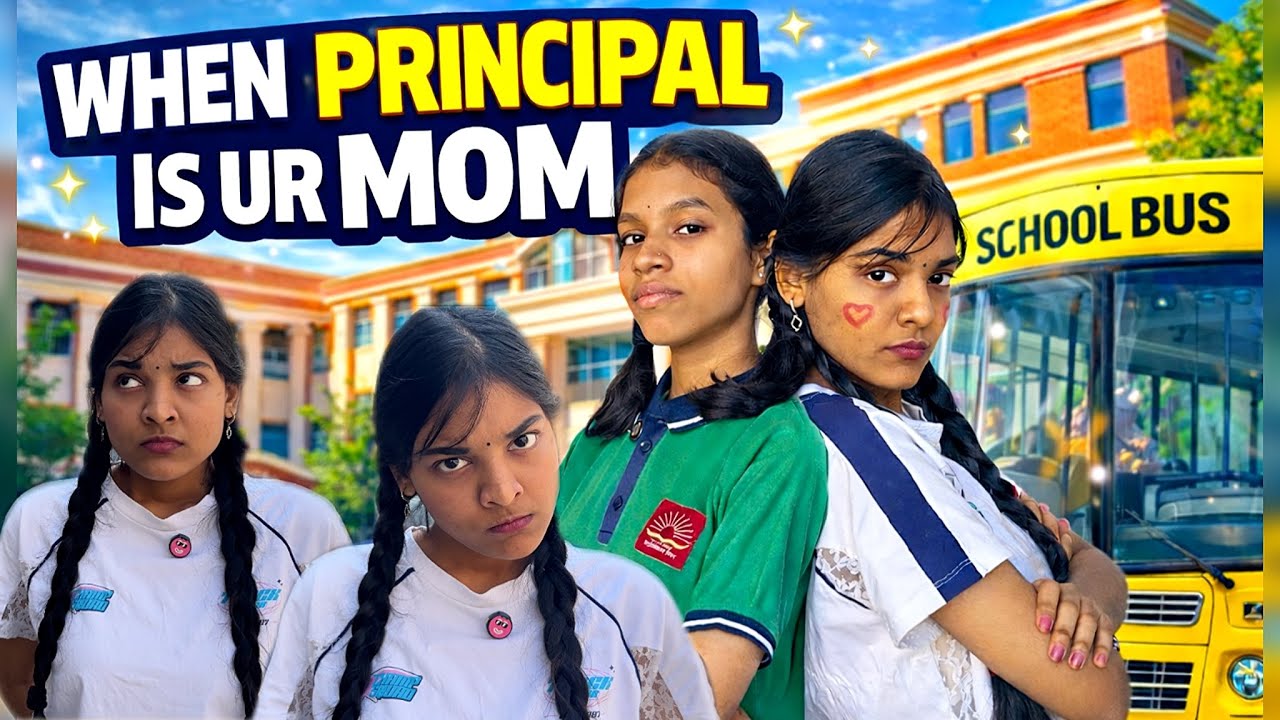 WHEN PRINCIPAL IS YOUR MOTHER 😂#schoollife #school #teacher #funny #comedy #viralvideo #school 
