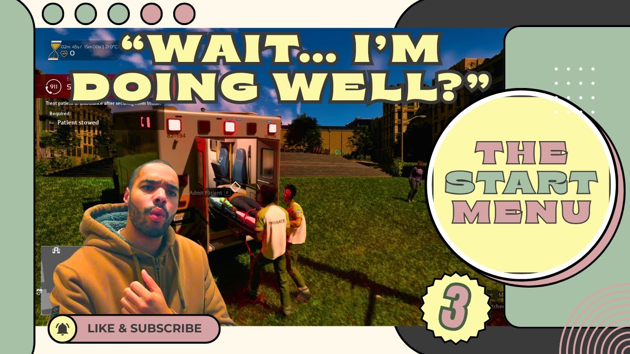 Ambulance Life Simulator Ep. 3 – Shockingly… I Did My Job Right 🚑
