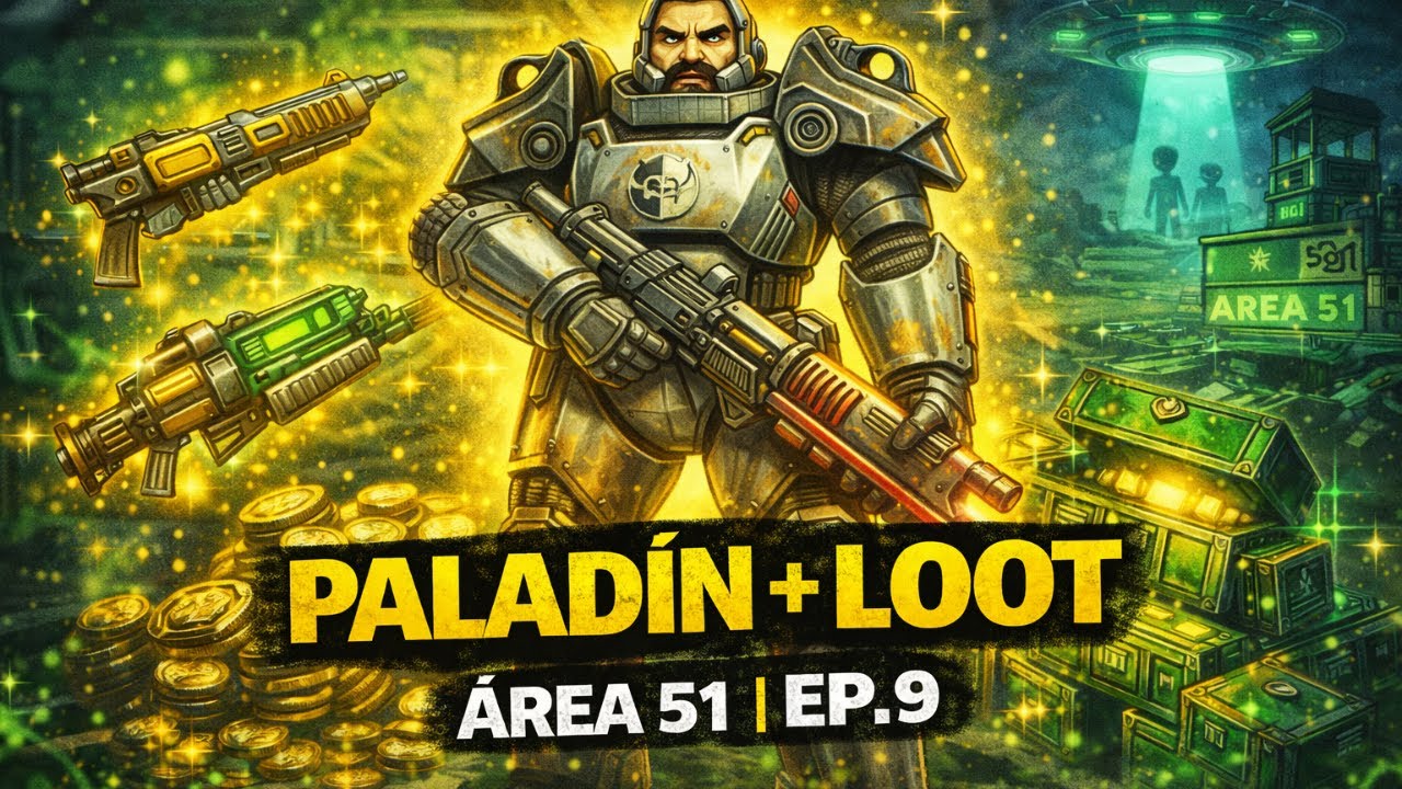 Área 51 nos da al PALADÍN y recompensas CHETADAS | Fallout Shelter #9