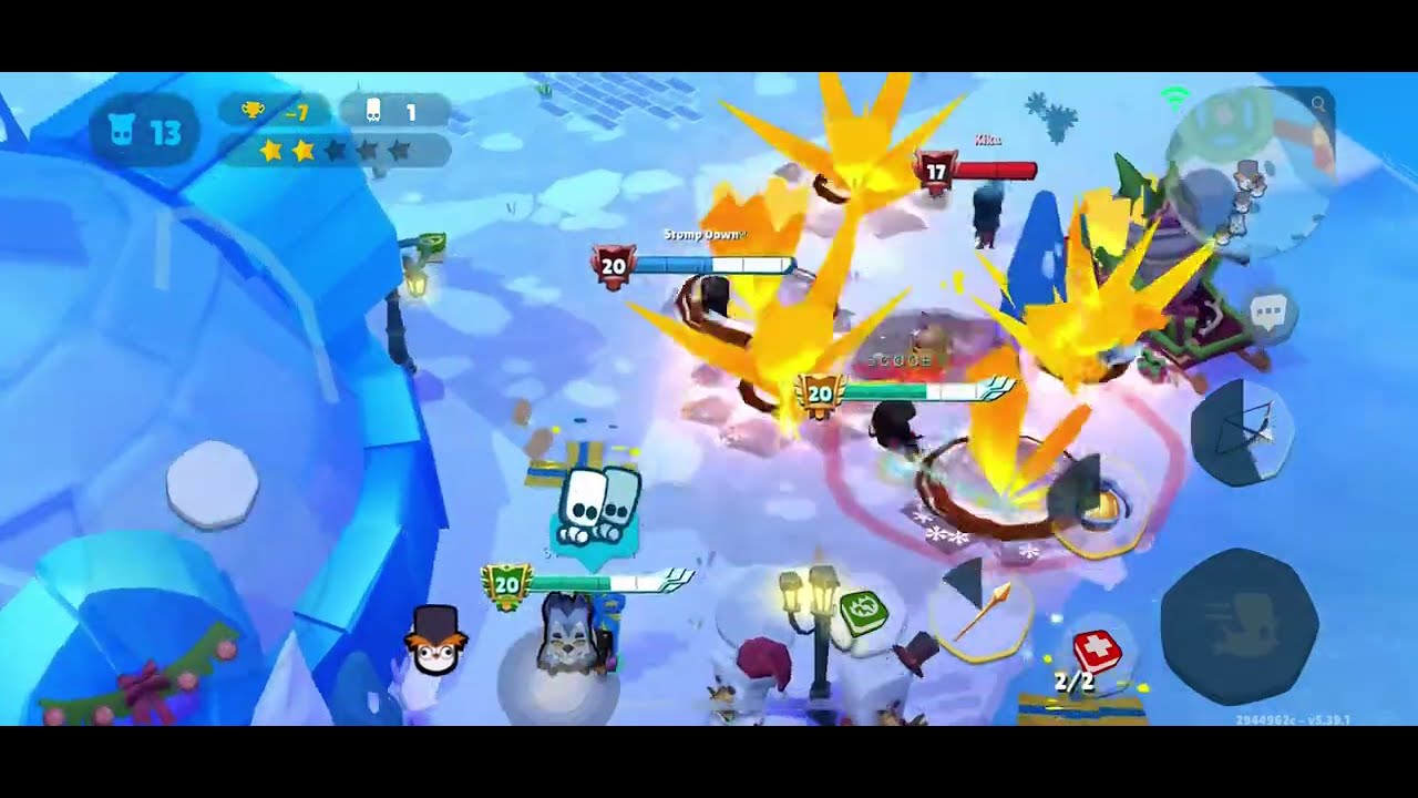 Vs Warriors + Brawlers! Fuzzy mirror, killing their Dillo and Nix assassins in dense bush fight!