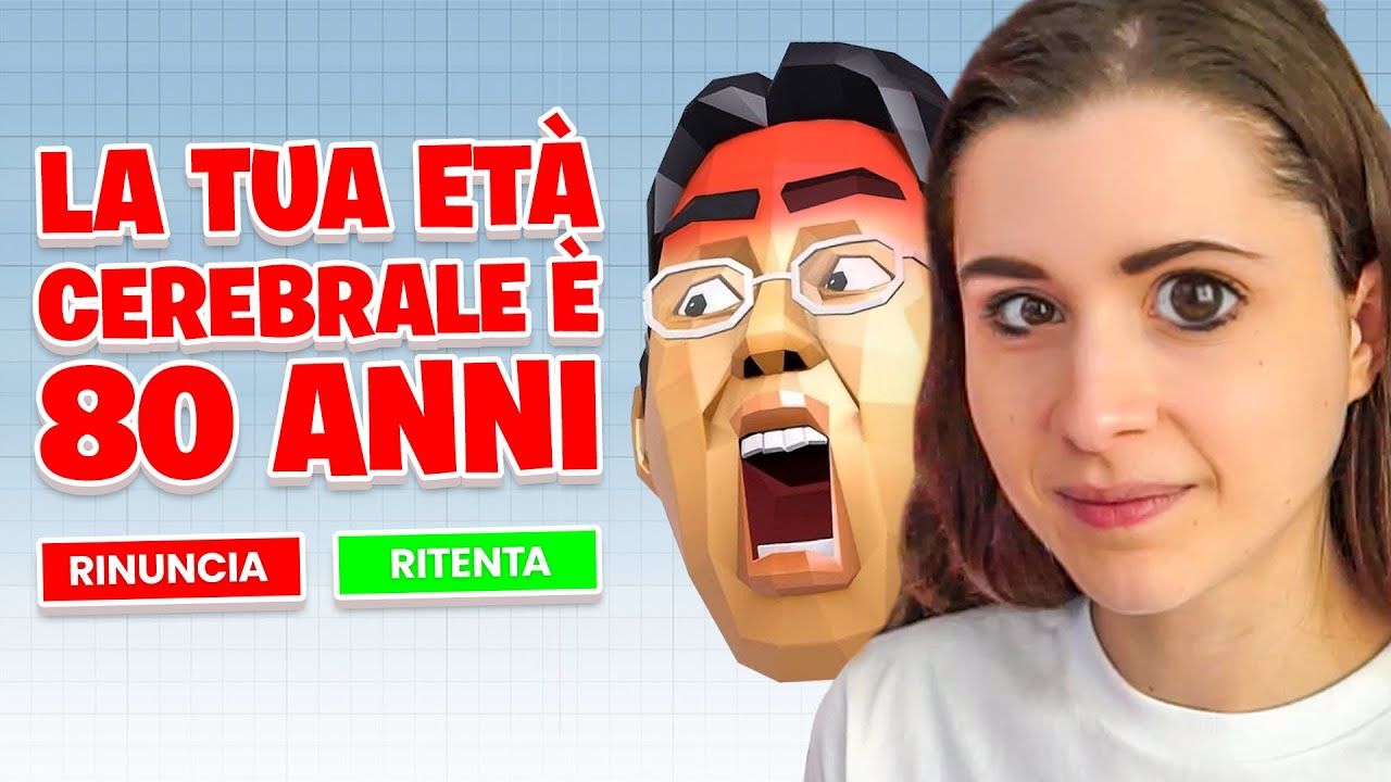 SCOPRO LA MIA ET&Agrave; CEREBRALE - Brain Training