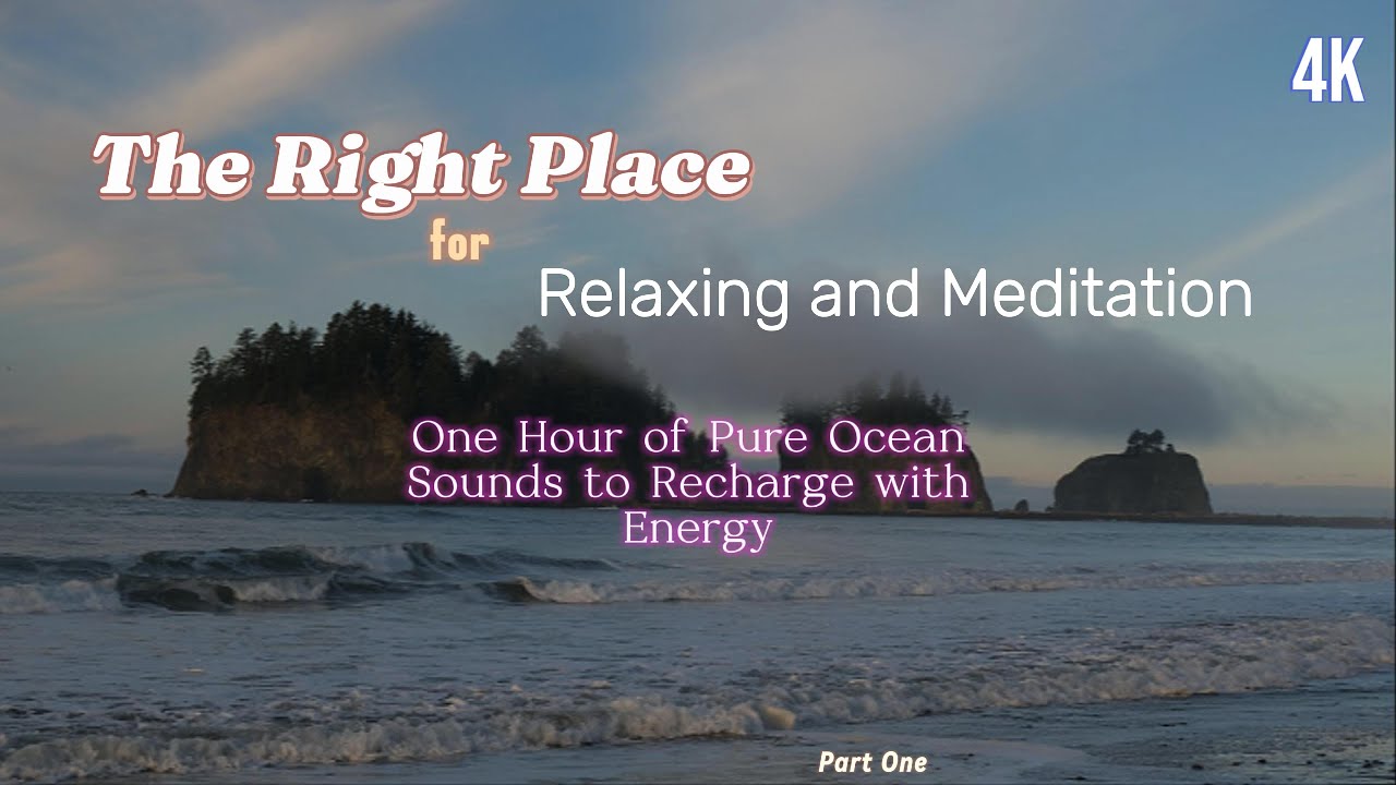 Full Hour of Pure Ocean Sounds. Relax and Recharge with Energy. #2026