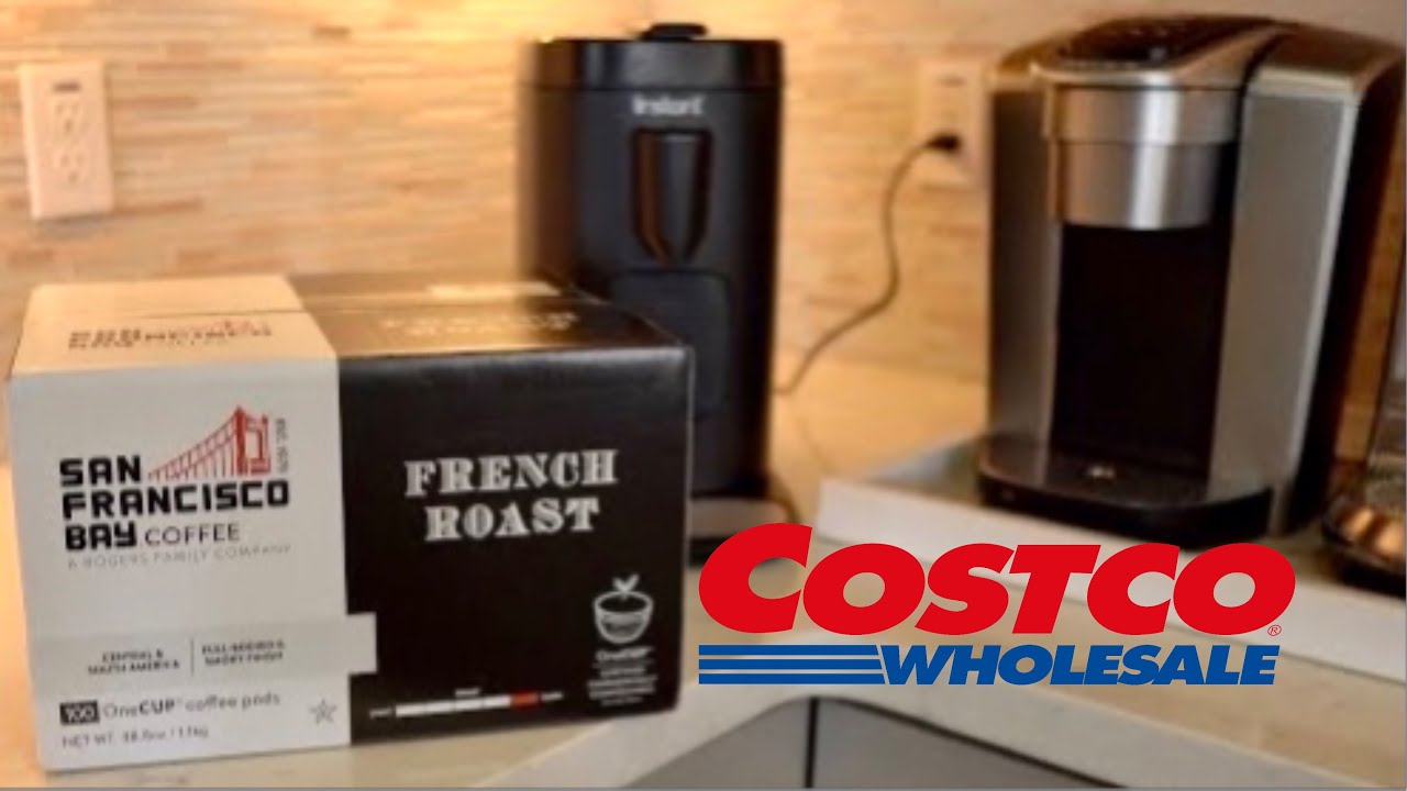 COSTCO! San Francisco Bay Coffee composting K CUPS