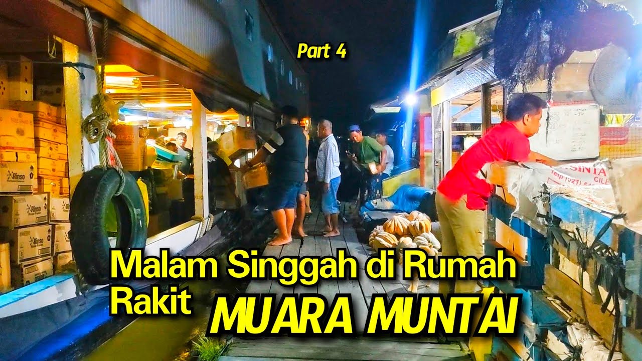 Perjalanan Nonstop dari malam hingga pagiDDi sungai Mahakam