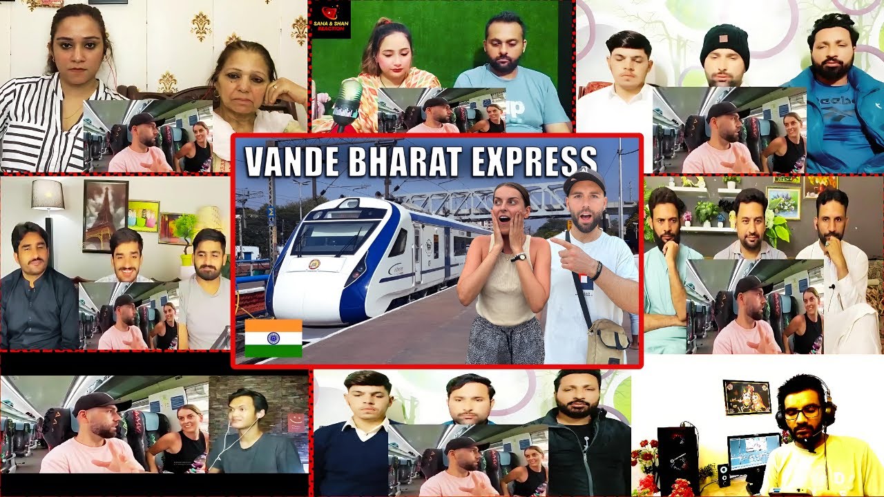 Foreigner Shocking-Goa to Mumbai on Vande Bharat Express- Reaction || India's LUXURY Train