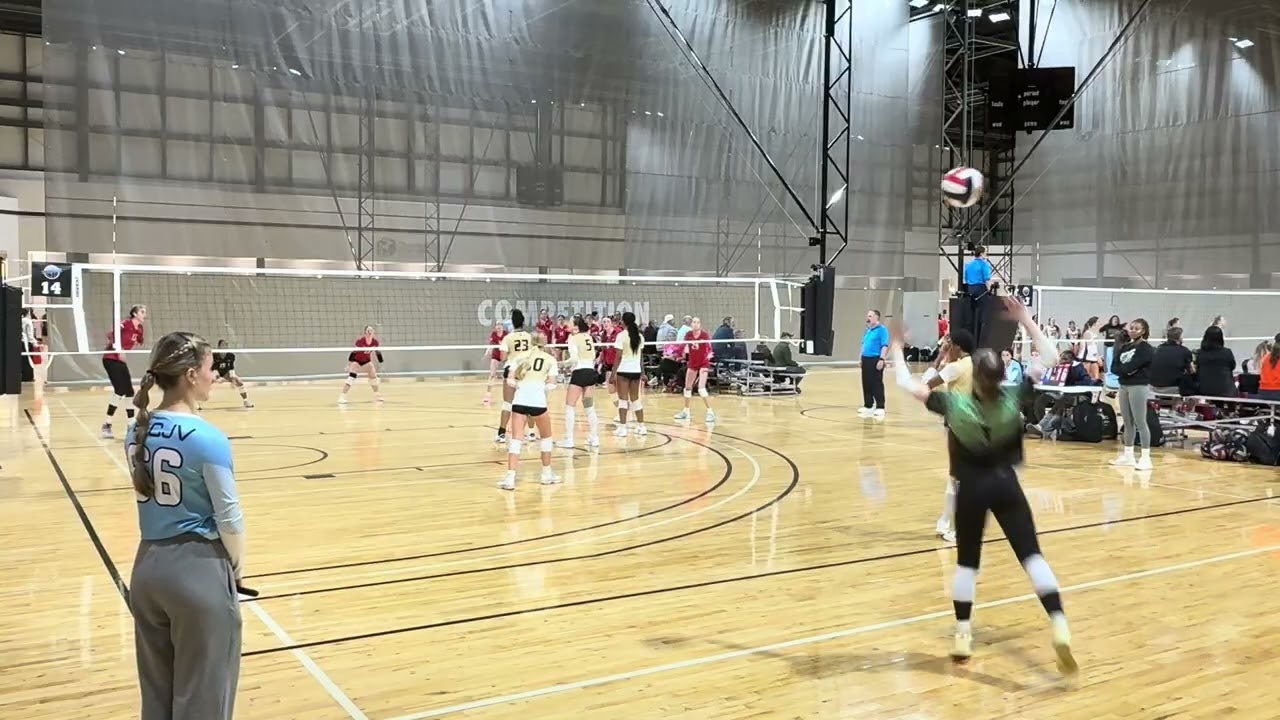 Next Level Volleyball Academy  vs Beach South 15 Black- Game 4 - Set 1
