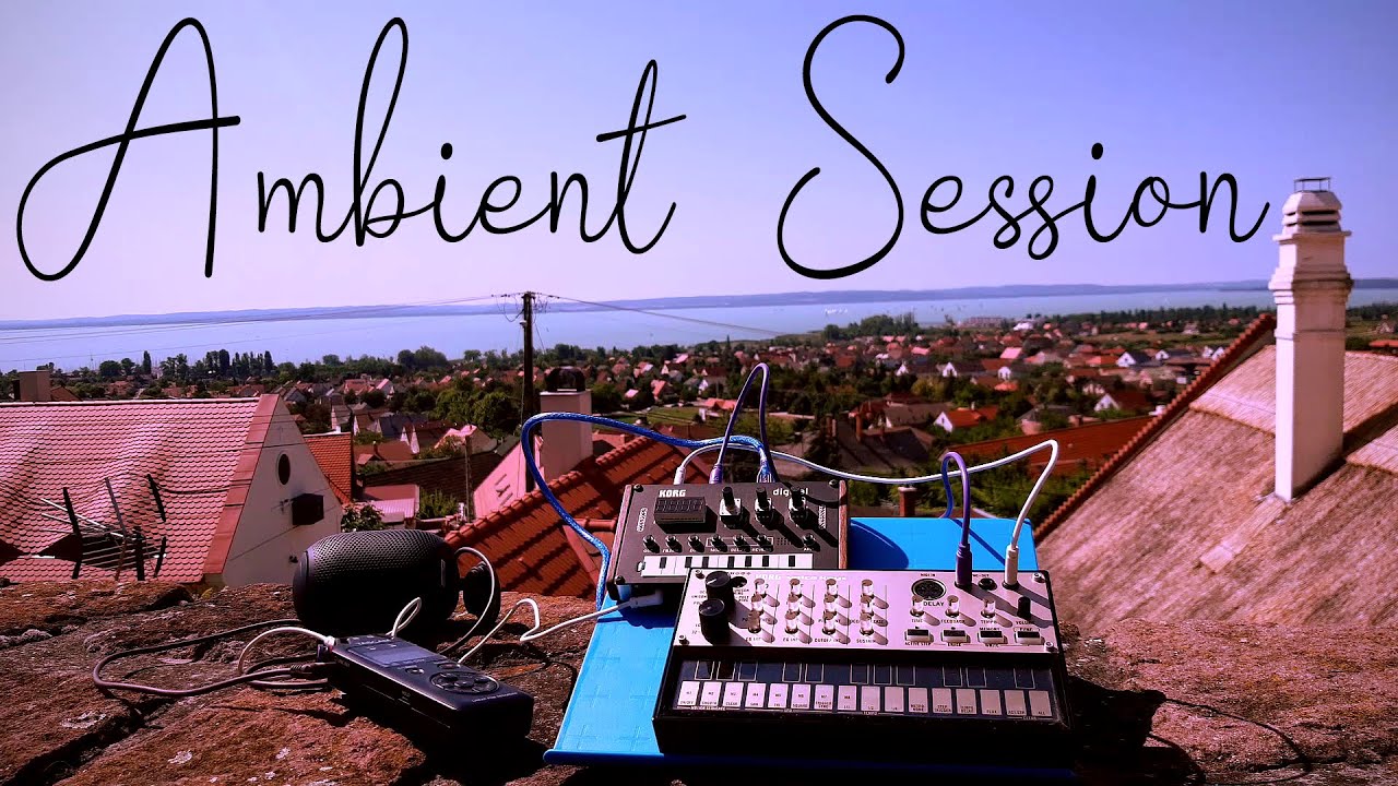 Volca AMBIENT SOUNDSCAPE @Lake BALATON (Keys and NTS-1) Part 3