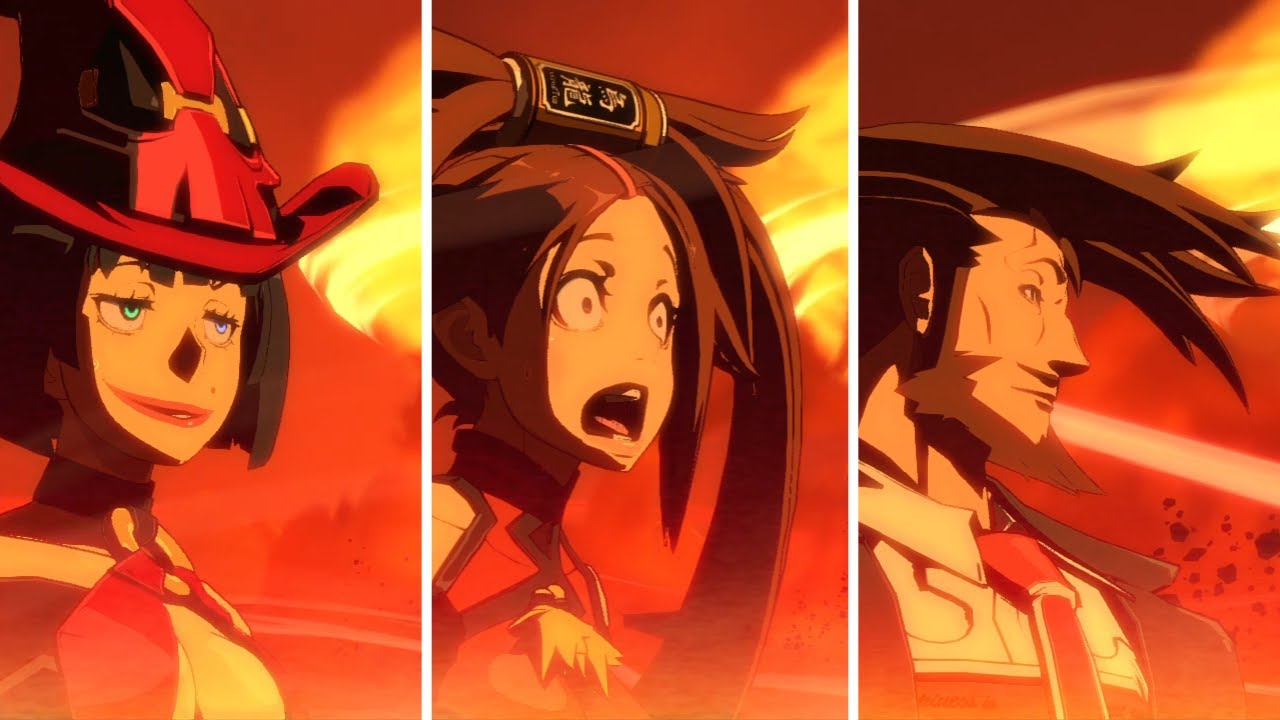 ディズィー『一撃必殺』全キャラまとめ - Dizzy's Instant Kill All Reaction Compilation GUILTY GEAR Xrd REV 2