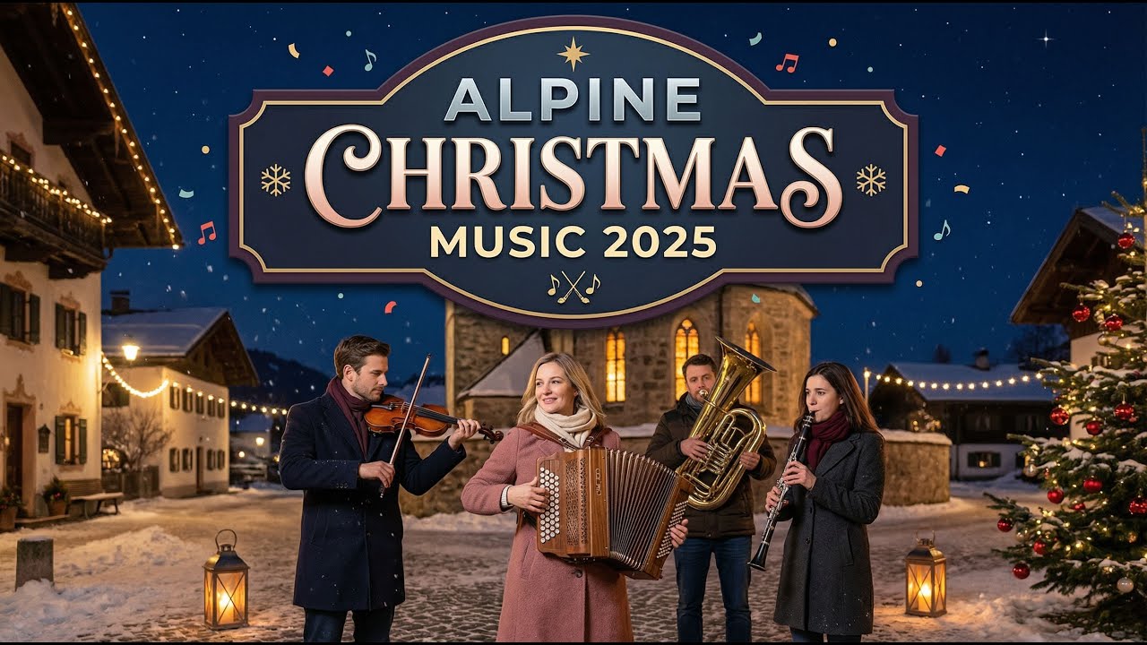 🏔 Alpine Christmas Music 2025 🎶 Romantic Volksmusik Waltz & Polka with Accordion 🎄