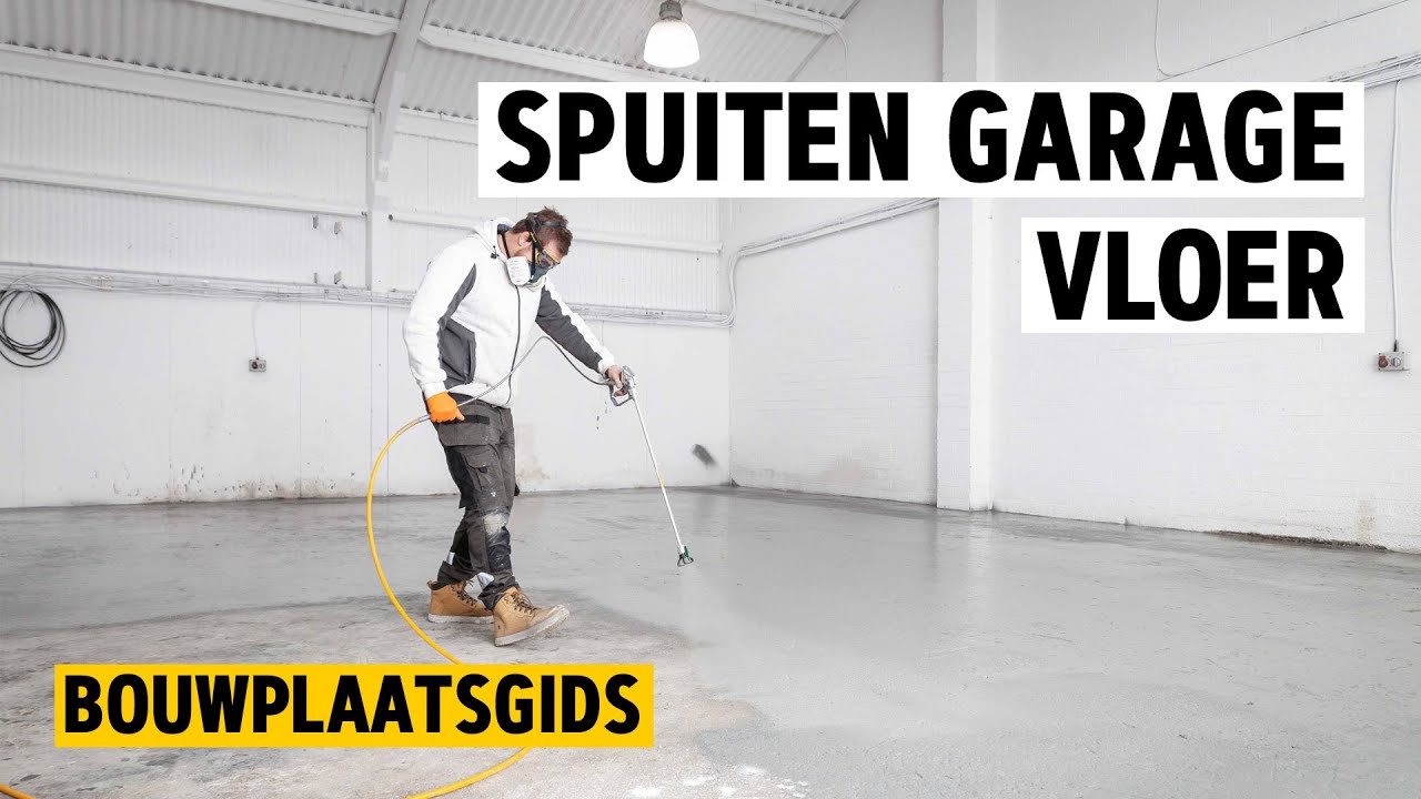 Garagevloer coaten: Instructies met SuperFinish 23 CR | WAGNER Bouwplaatsgids