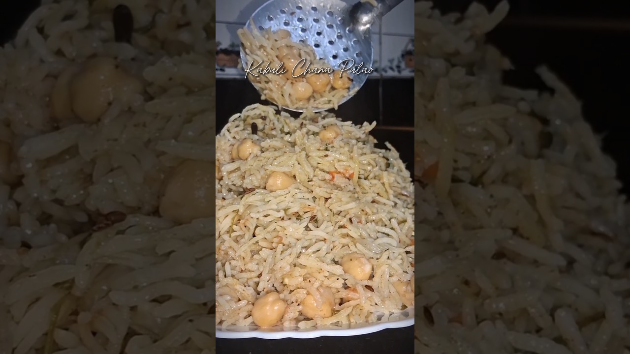 Kabuli Chana Pulao 🥰#ramadan #ramzan #ramadanmubarak #ramzanmubarak #pulao #iftar #roza #food #new
