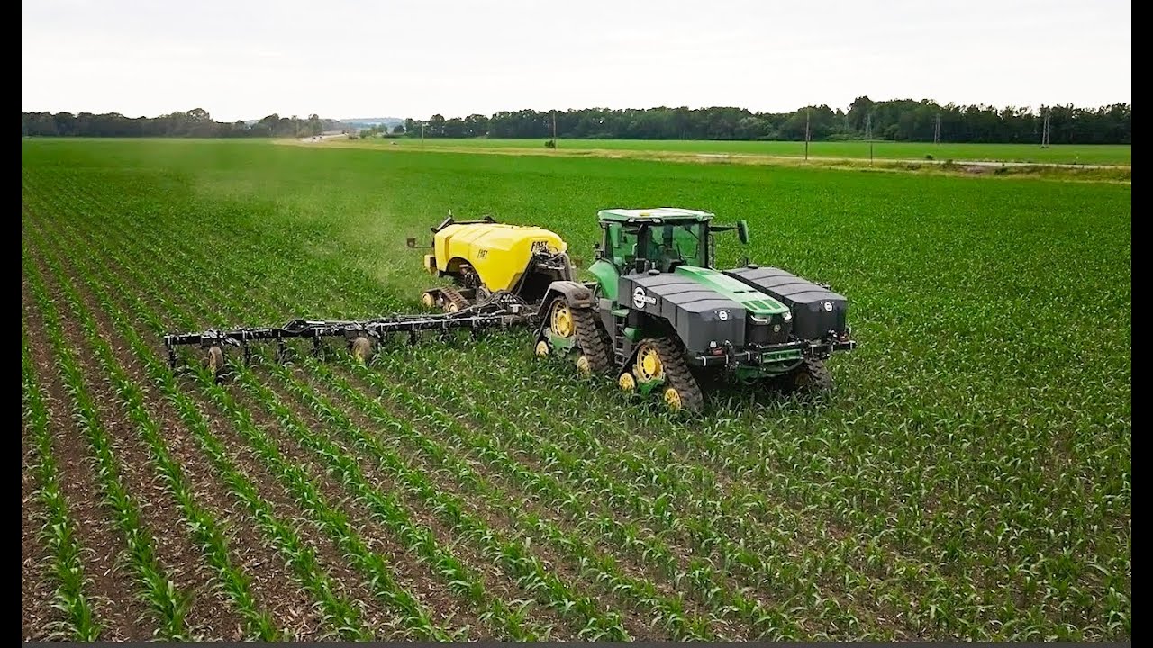 John Deere 8RX Plant and Sidedress