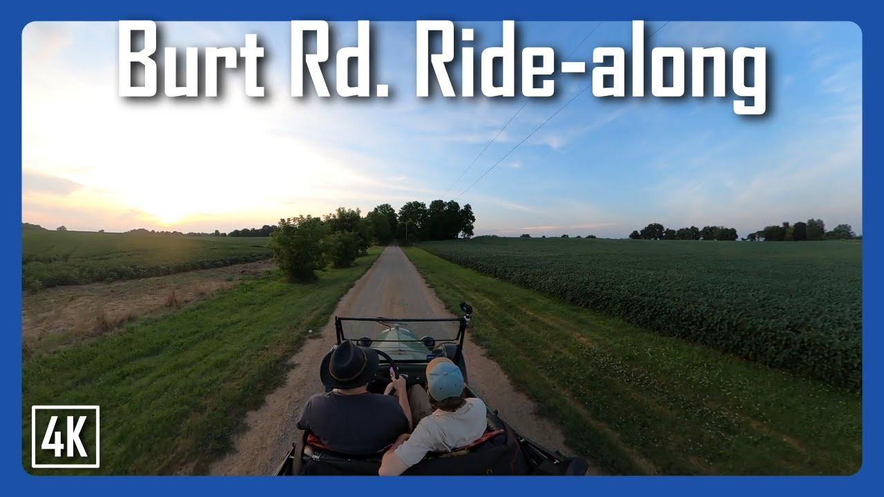 1926 Ford Model T at sunset, back roads