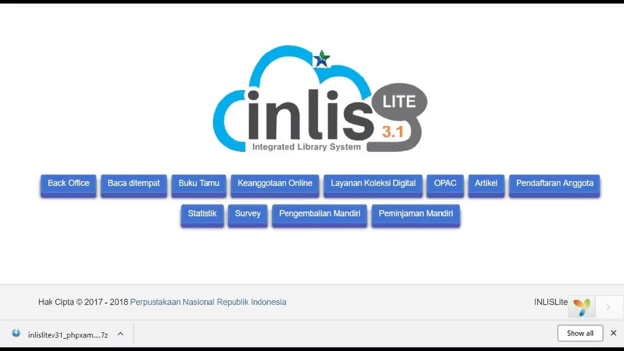 Cara mengunduh dan install Inlislite V.3.1 permanen