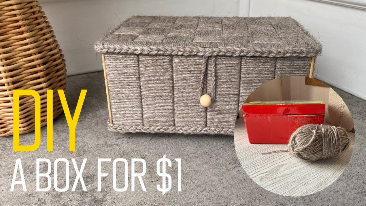 Don't Throw Away That Shoebox! Magical DIY Decorative Box