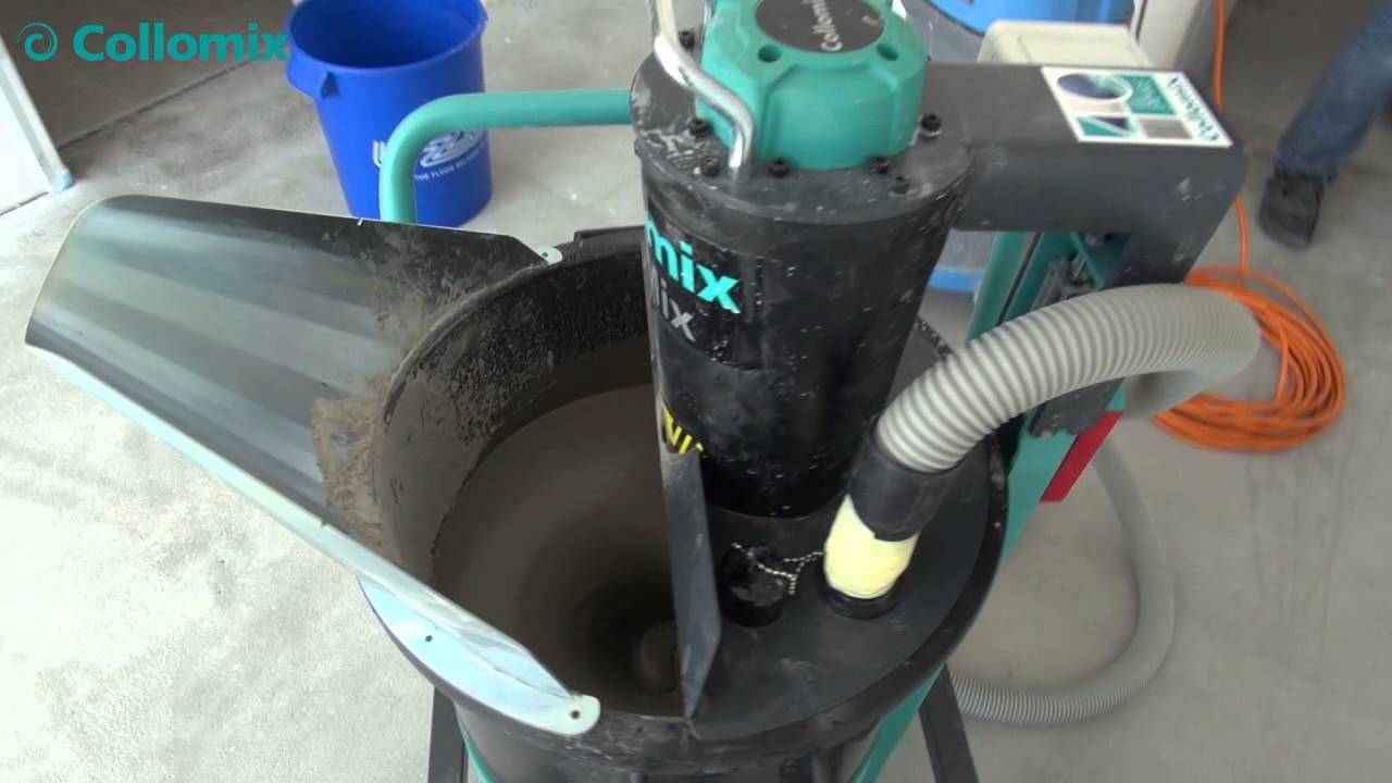 🇫🇷 Film d‘ application: Mélangeur mobile de matériaux fluides « LevMix » en action.