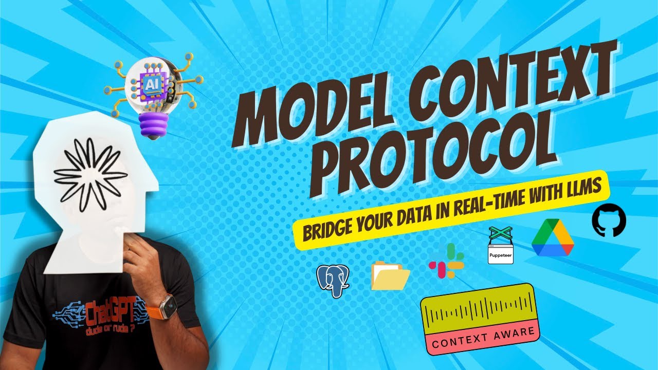Model Context Protocol from Claude - Open-Source Real-Time Data Bridging for LLMs⚡️