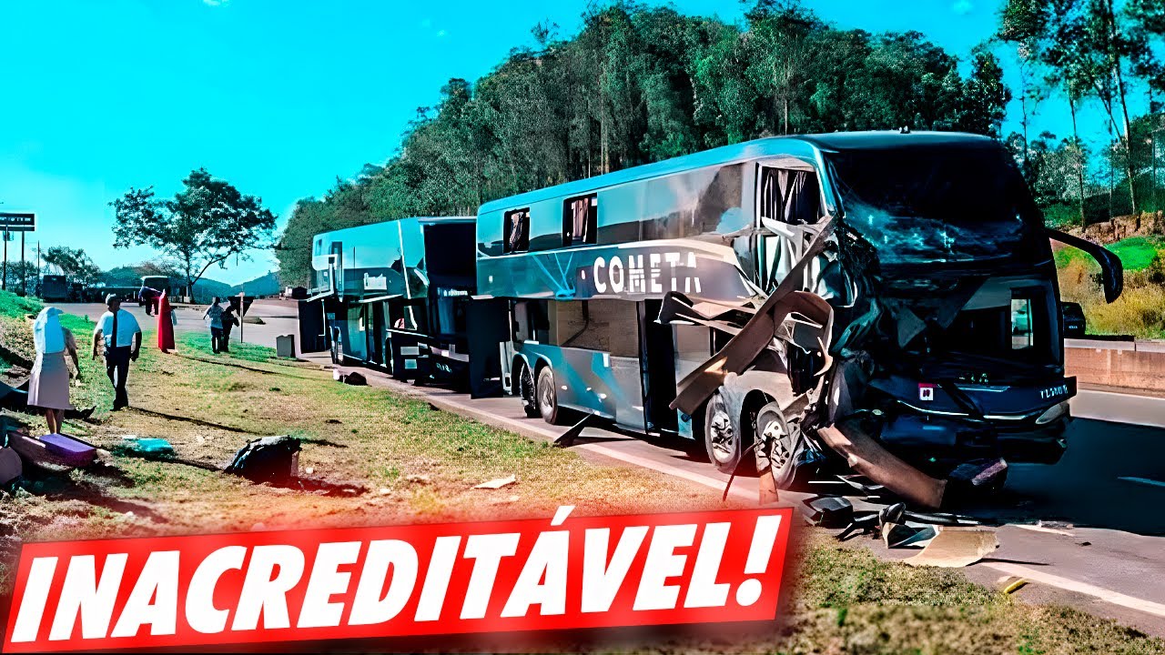 INACREDITÁVEL: ACIDENTE ENVOLVENDO ÔNIBUS DA COMETA TEM INFORMAÇÃO BOMBÁSTICA