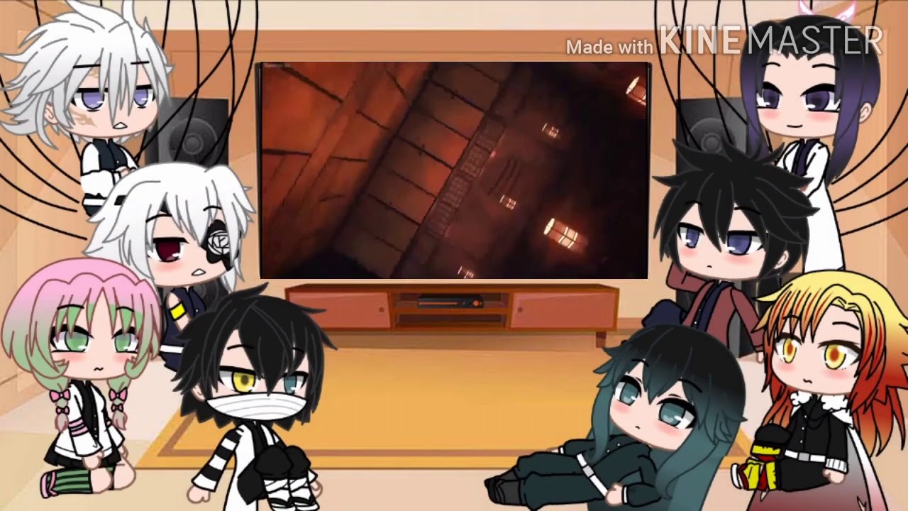 Demon Slayer Hashiras react to Tanjiro's battle part 4