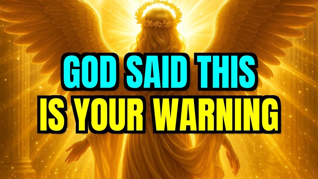 Chosen One, God Is Deadly Serious Do Not Overlook This Warning Again ⚠️