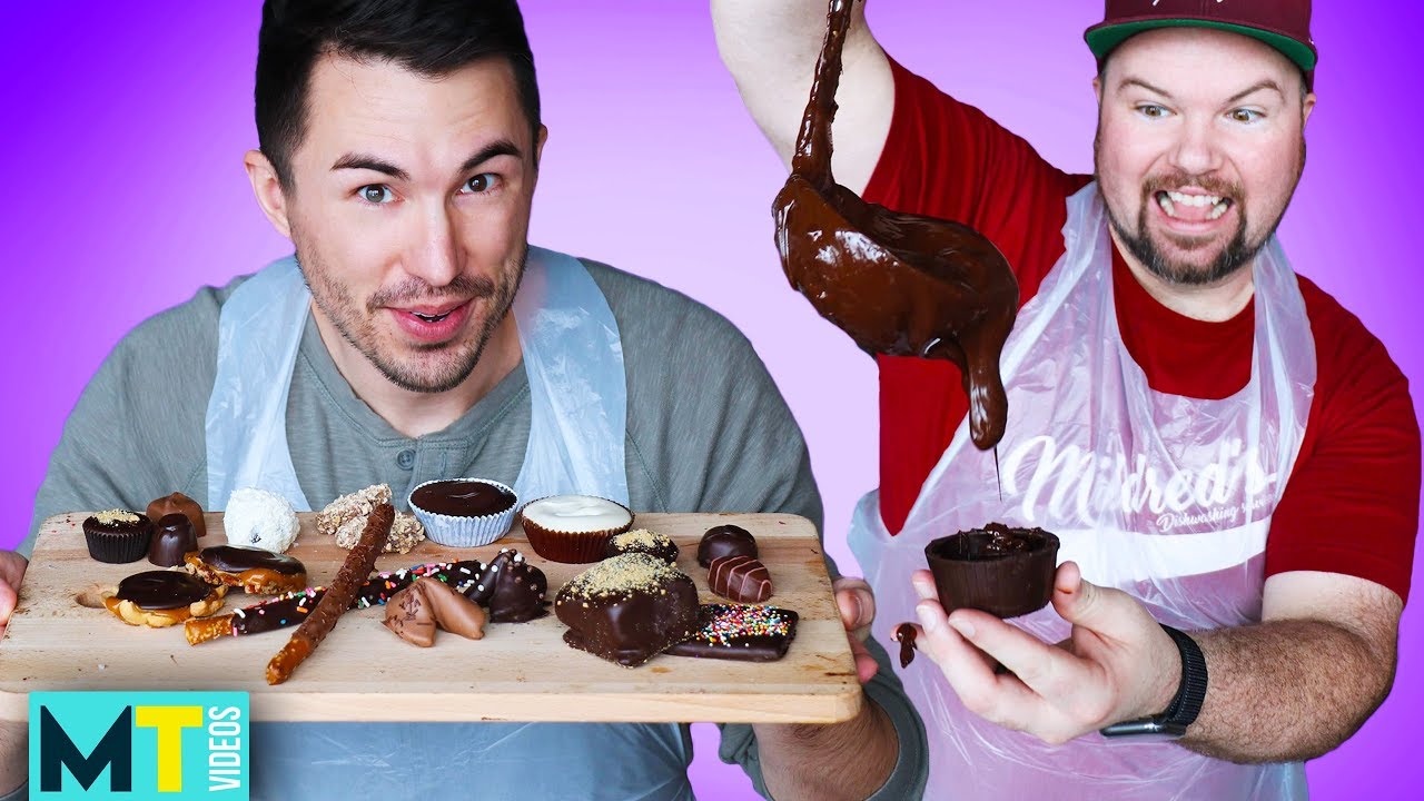 Men Try Making Gourmet Chocolates and Fail Terribly