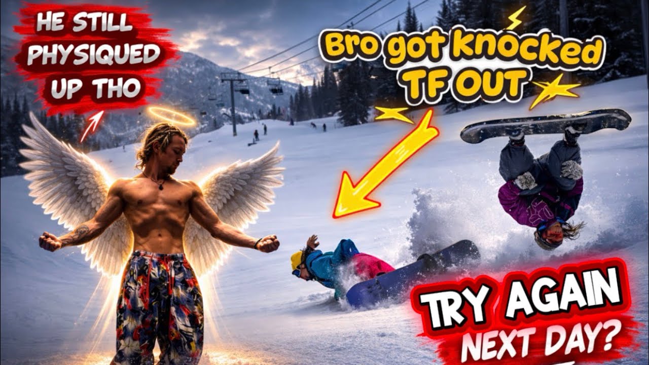 KNOCKING MYSELF OUT TRYING TO BACKFLIP ON MY SNOWBOARD (COLORADO SNOW TRIP VLOG) 