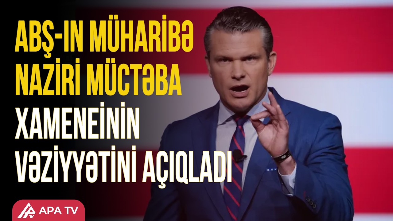 Tramp İrana zərbə endirəcəkləri tarixi açıqladı | APA TV