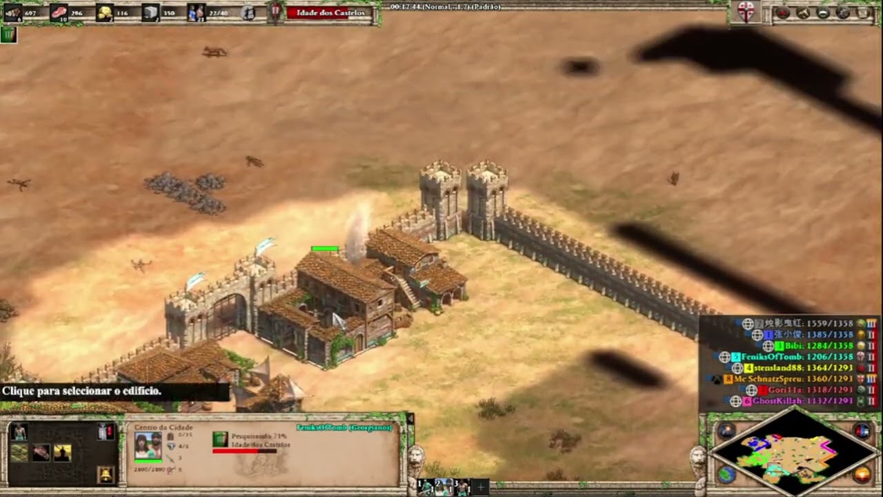 AOE2 | 4v4 Arena | Georgianos #2
