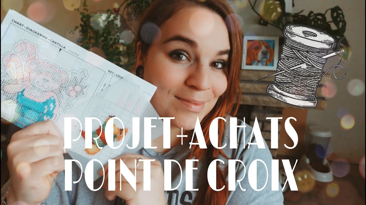 🧵✂️Je me remet au point de croix !