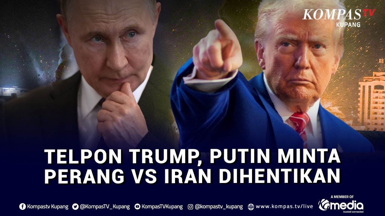 Ini Respons Trump Usai Ditelepon Putin untuk Akhiri Perang dengan Iran