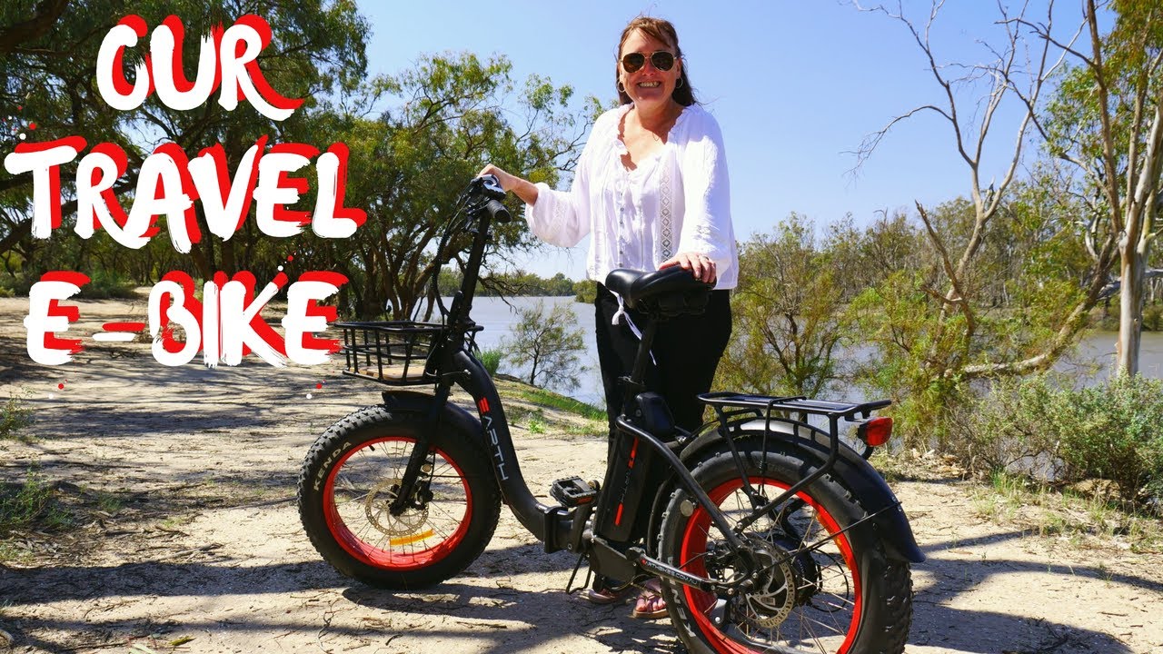 Our Travel E-Bike + Truck hoist installation in our Full Time Caravan Travel Life NBT Vlog EP.64