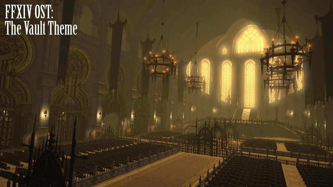 FFXIV OST The Vault Theme ( Hallowed Halls )