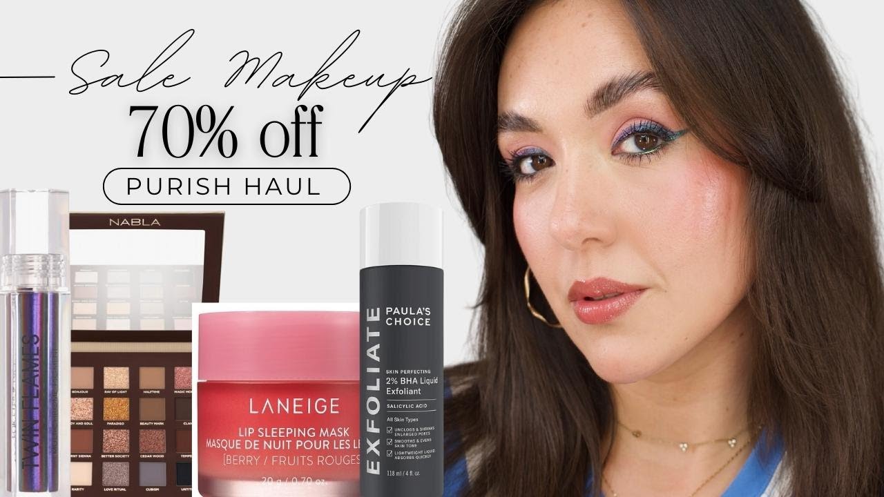 ON SALE MAKEUP Look I Purish Black Week Haul