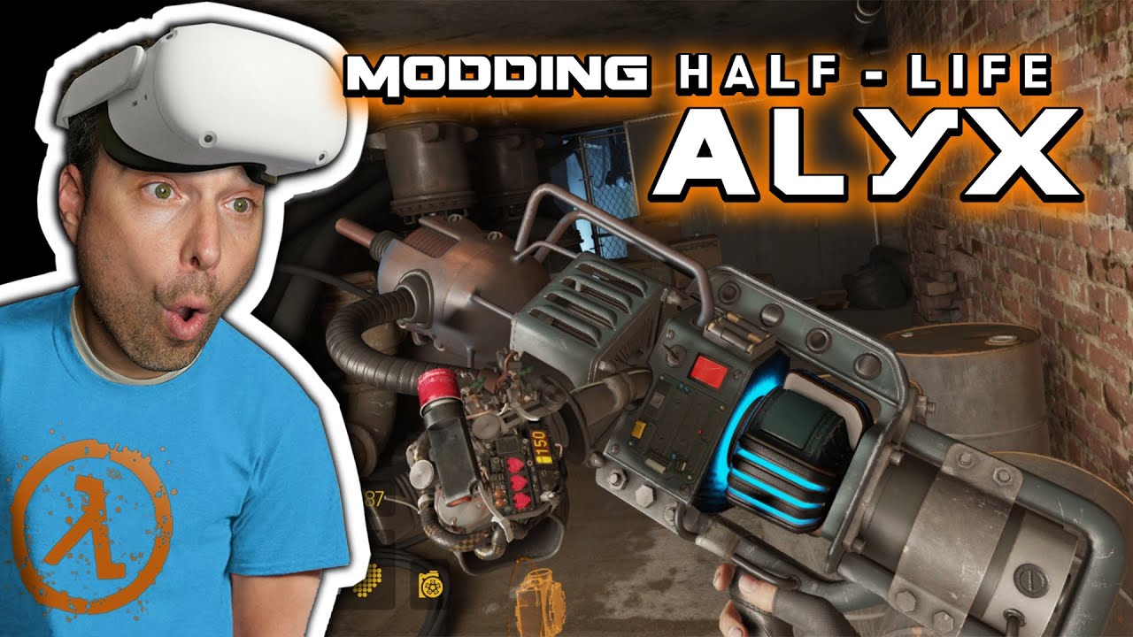 How to Mod Half Life Alyx (How to Use Addons)