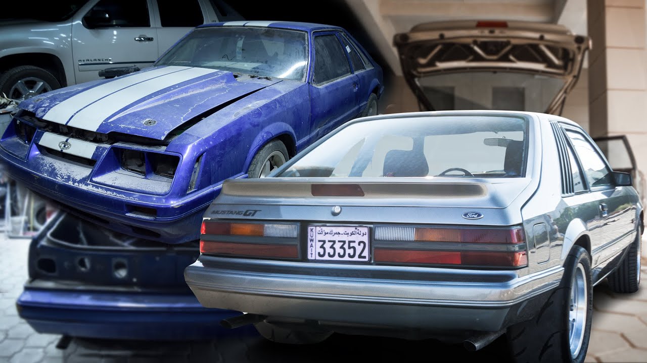 Restoration of FORD MUSTANG HATCHBACK 1986!!!