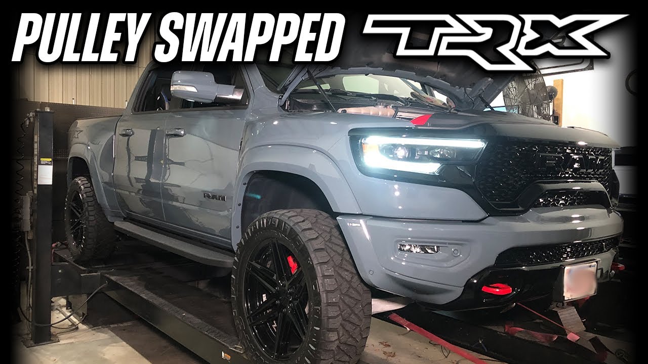 Pulley Swapped RAM TRX