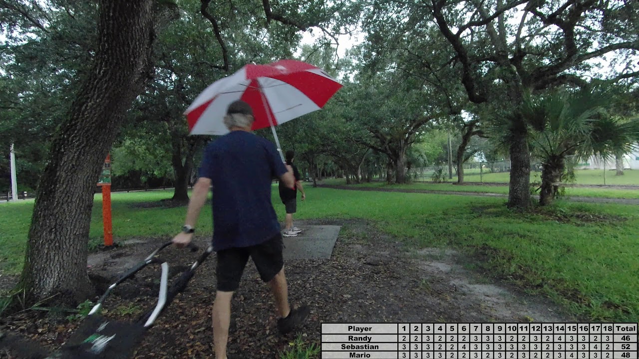 Randy Sebastian Mario, Miami Disc Golf Club, League, Indian Hammocks Park, k1-AS, 10-16-2020