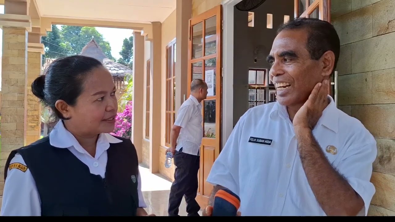 Penjelasan Kepala Dinas Pendidikan, Kepemudaan dan Olah Raga Kab. Flotim, Felix Suban Hoda