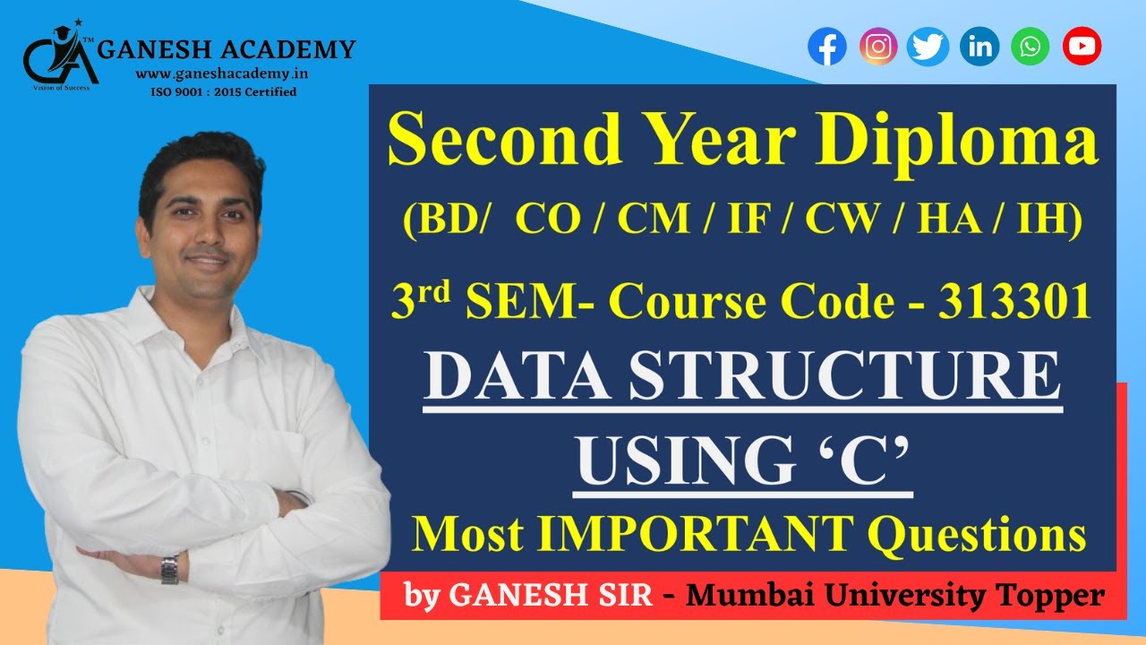 MSBTE 3rd SEM CO/CM/IF : DSU IMP Questions
